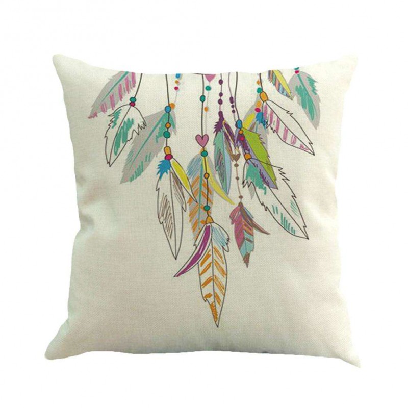 Dreamcatcher Print Breathable Linen Cush...