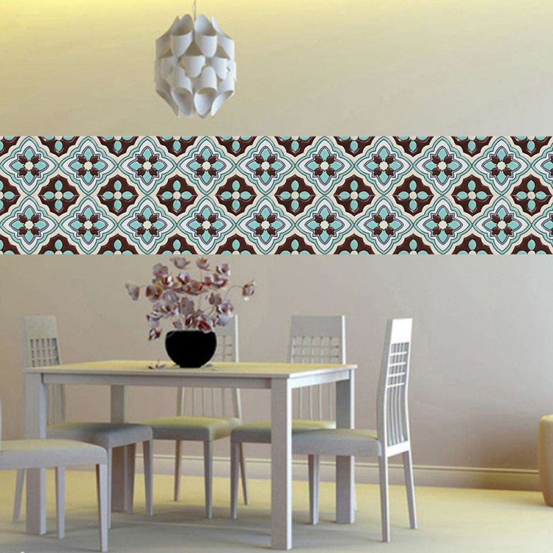 5pcs DIY 3D Waterproof Removable PVC Self Adhesive Kitchen Wall Stickers