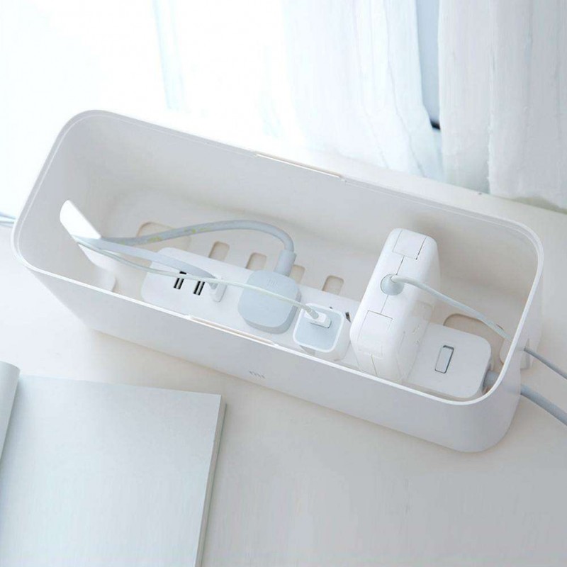 Xiaomi Home Power Strip Cord Storage Box Electric Wire Cable Organizer Case