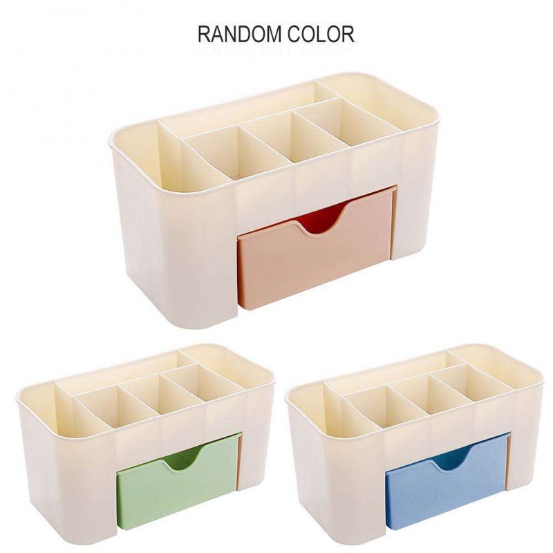 Makeup Storage Box Jewelry Drawer Organizer Cosmetics Plastic Boxes Case