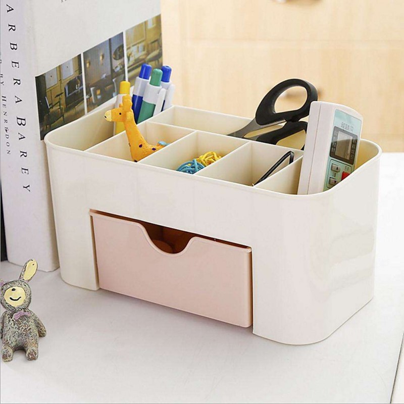 Makeup Storage Box Jewelry Drawer Organizer Cosmetics Plastic Boxes Case